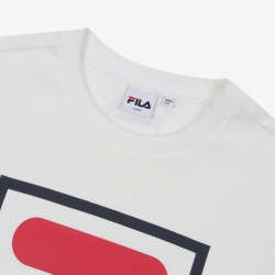 Fila Double Logo One-on-one - Naisten Hoodie - Valkoinen | FI-34988